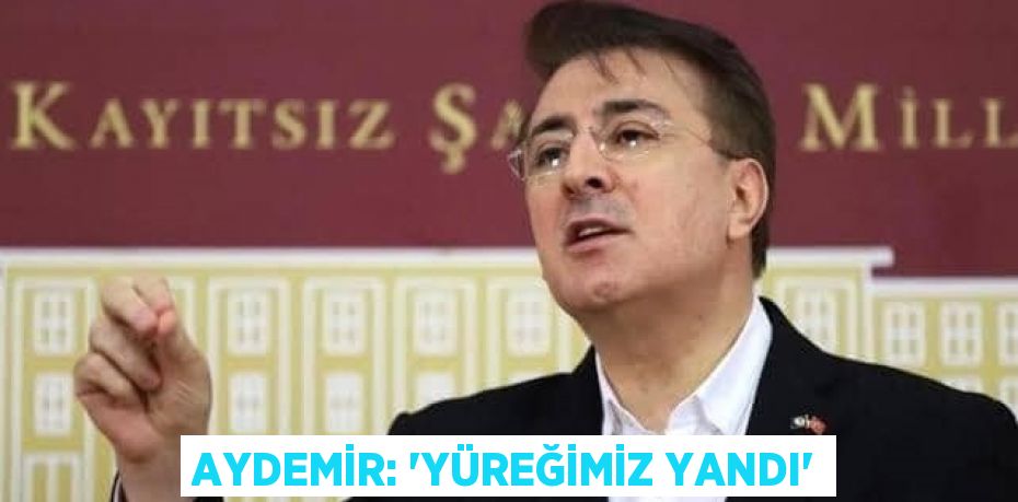 AYDEMİR: 'YÜREĞİMİZ YANDI'