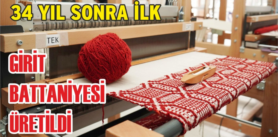 34 YIL SONRA İLK GİRİT BATTANİYESİ ÜRETİLDİ