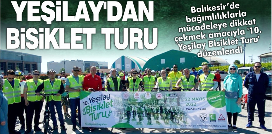 YEŞİLAY'DAN 81 İLDE BİSİKLET TURU