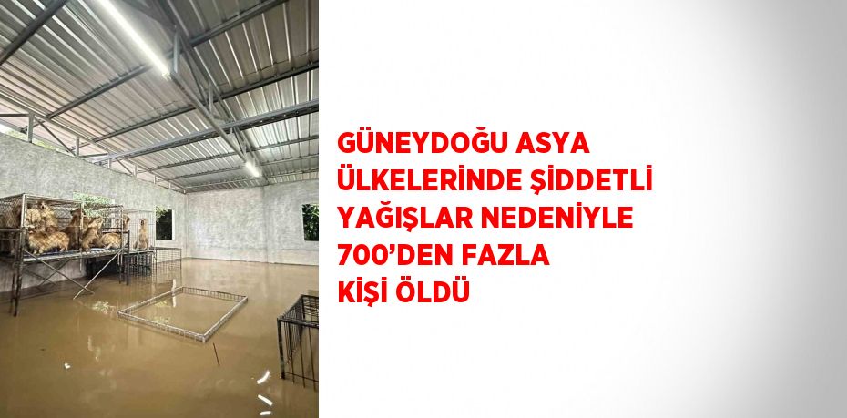 GÜNEYDOĞU ASYA ÜLKELERİNDE ŞİDDETLİ YAĞIŞLAR NEDENİYLE 700’DEN FAZLA KİŞİ ÖLDÜ