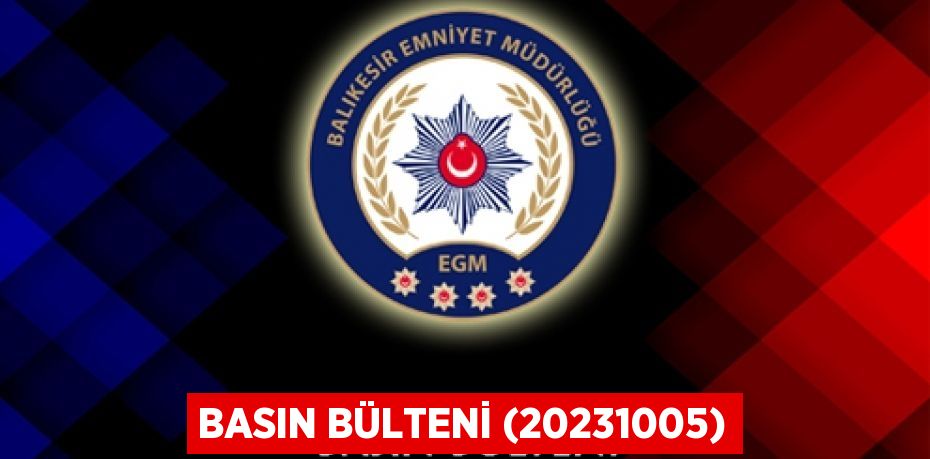 Basın Bülteni (20231005)