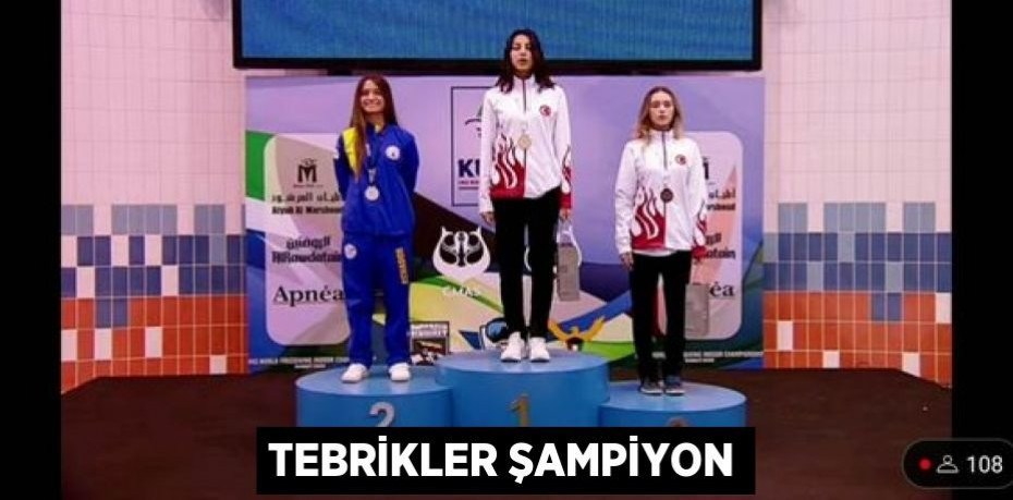 Tebrikler Şampiyon