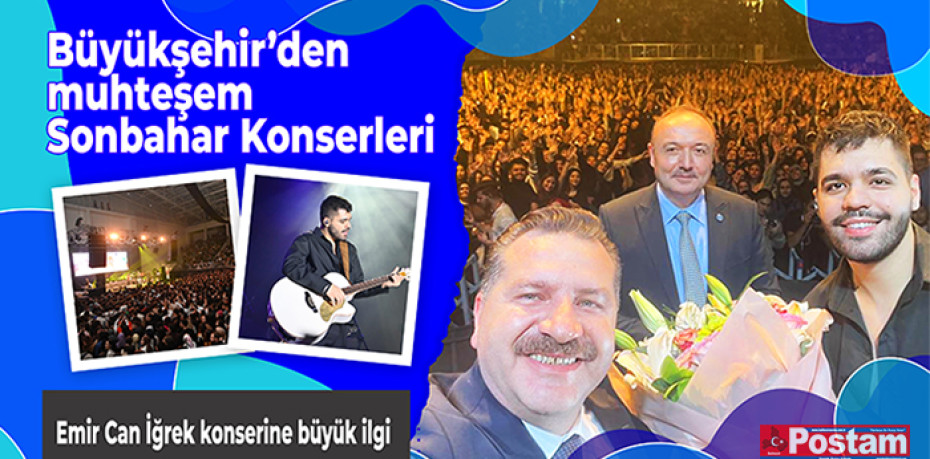 Emir Can İğrek konserine büyük ilgi