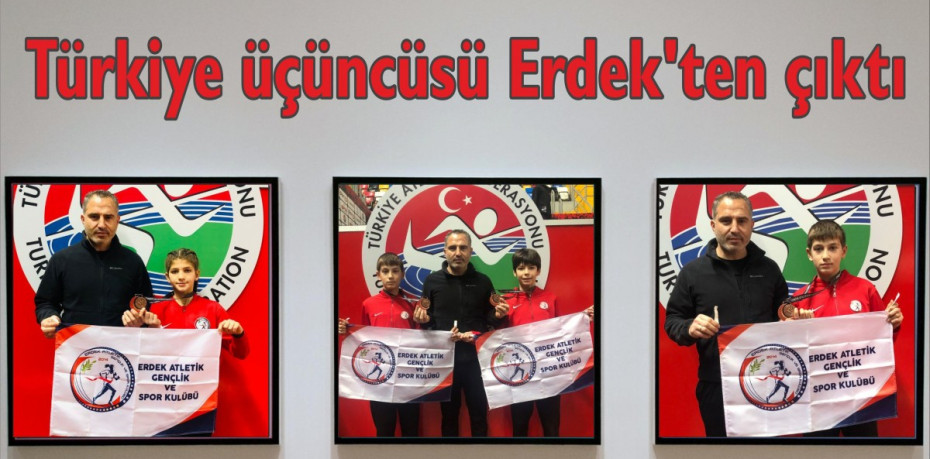 Türkiye üçüncüsü Erdek'ten çıktı