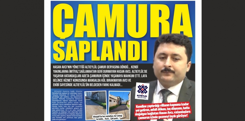 HASAN AVCI ÇAMURA SAPLANDI!