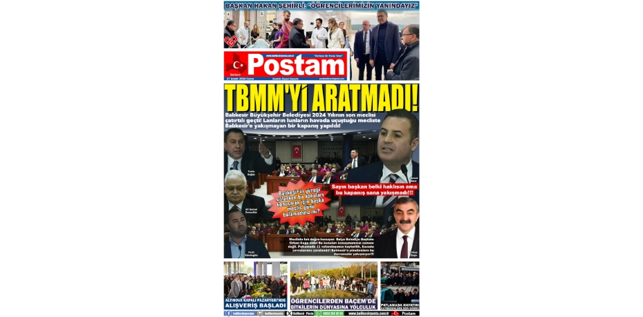 TBMM’Yİ ARATMADI!