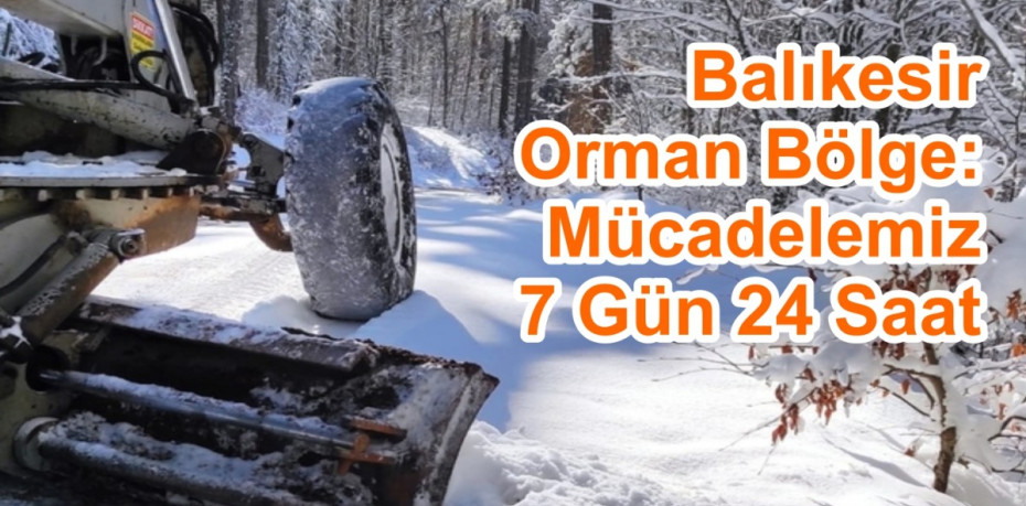 Orman Bölge: Mücadelemiz 7 Gün 24 Saat