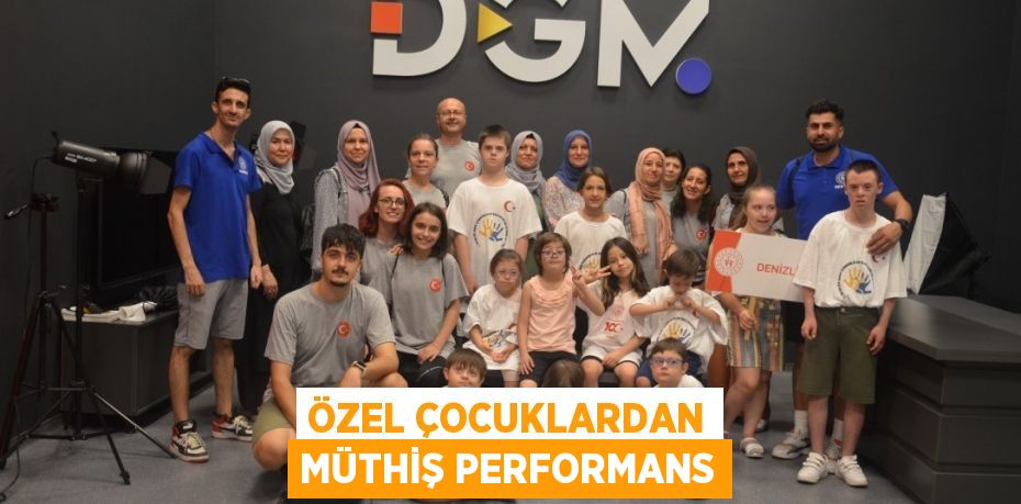 ÖZEL ÇOCUKLARDAN MÜTHİŞ PERFORMANS