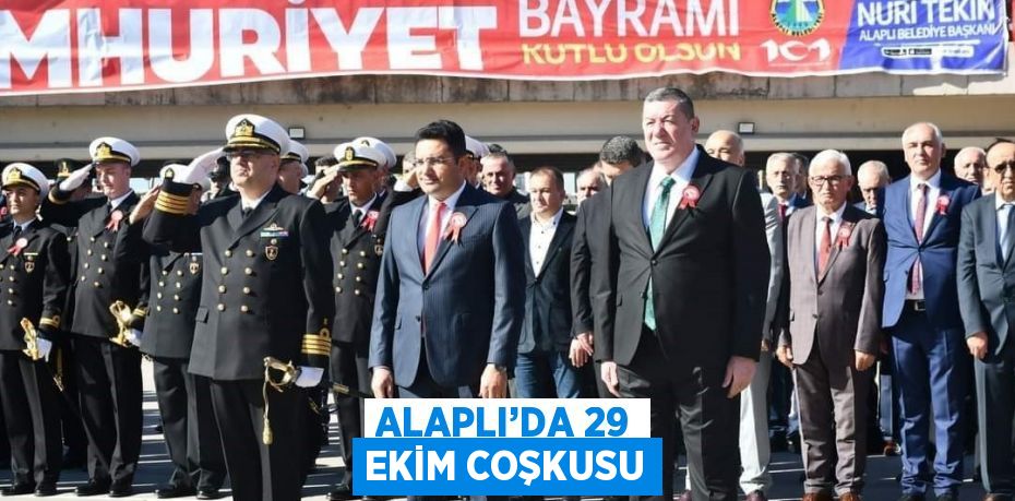 ALAPLI’DA 29 EKİM COŞKUSU