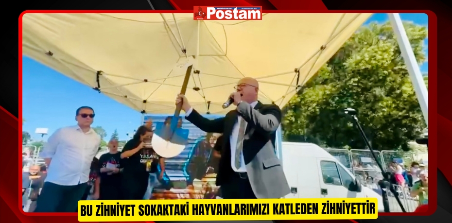 BU ZİHNİYET SOKAKTAKİ HAYVANLARIMIZI KATLEDEN ZİHNİYETTİR