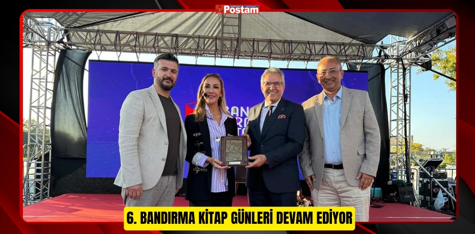 6. BANDIRMA KİTAP GÜNLERİ DEVAM EDİYOR