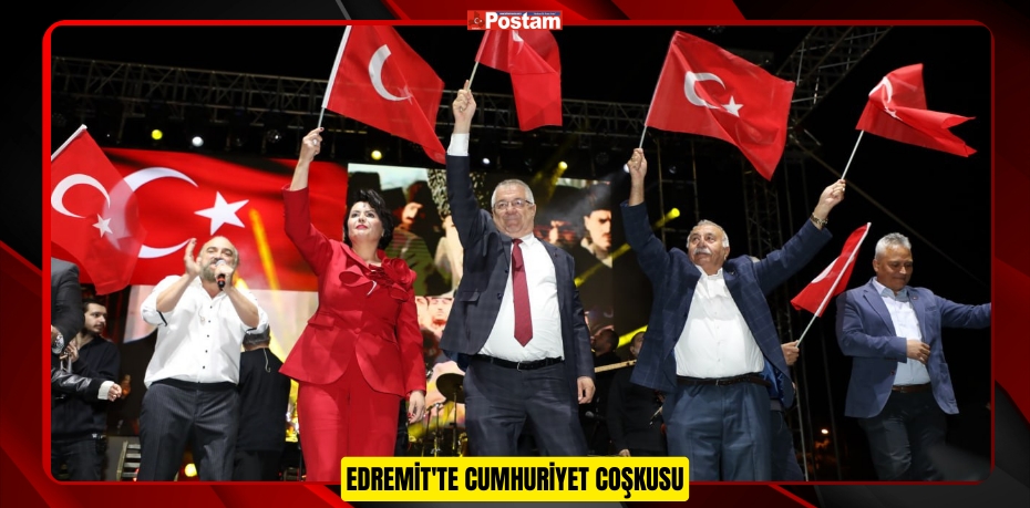 Edremit'te Cumhuriyet coşkusu