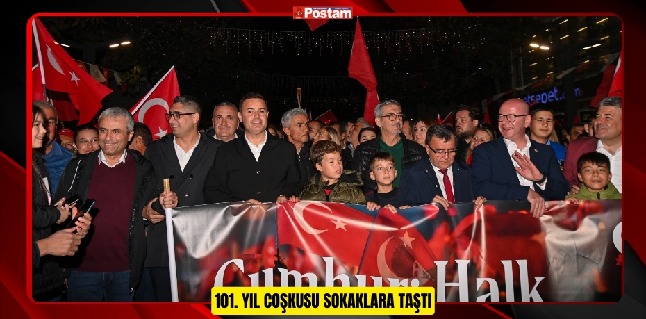 101. YIL COŞKUSU SOKAKLARA TAŞTI