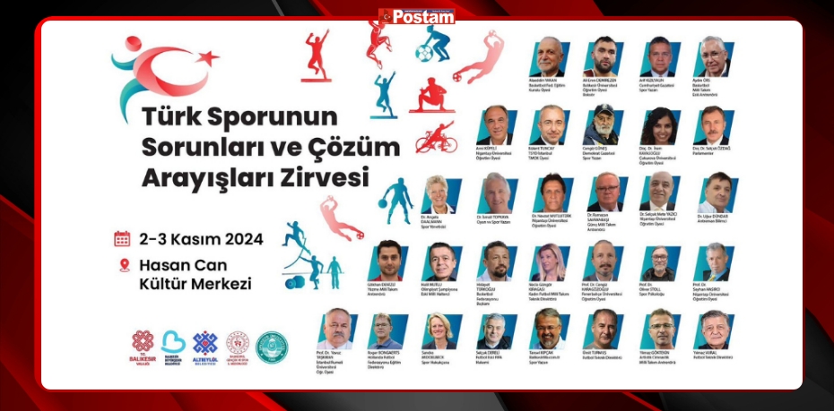 Balıkesir’de Türk Sporunun Sorunları ve Çözüm Arayışları Zirvesi için Geri Sayım Başladı