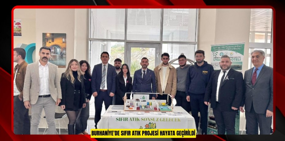 Burhaniye'de Sıfır Atık Projesi hayata geçirildi