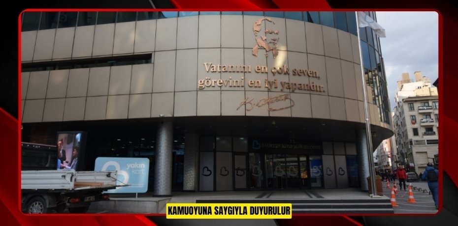KAMUOYUNA SAYGIYLA DUYURULUR