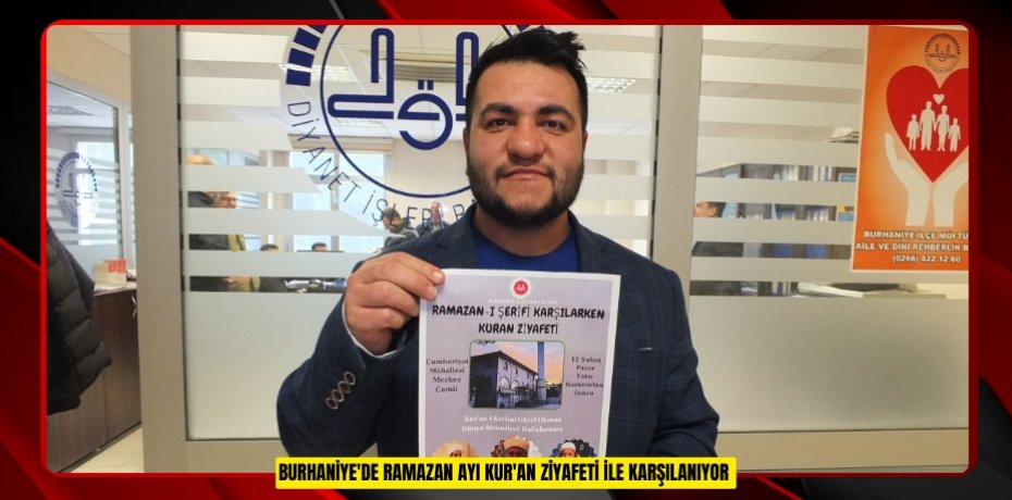 Burhaniye'de Ramazan ayı Kur'an ziyafeti ile karşılanıyor