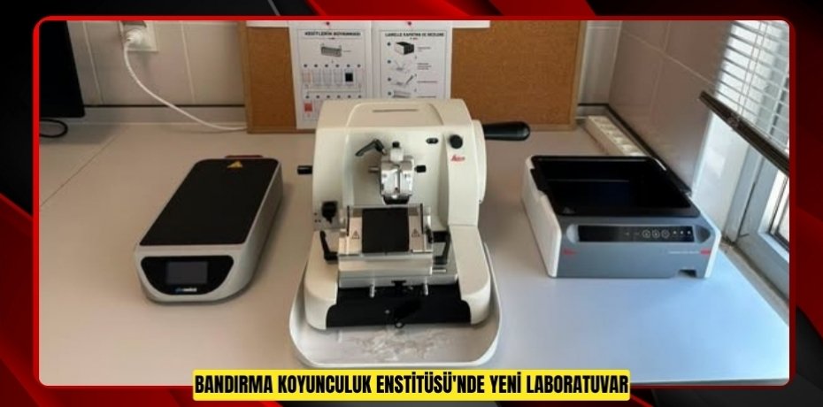 Bandırma Koyunculuk Enstitüsü'nde yeni laboratuvar