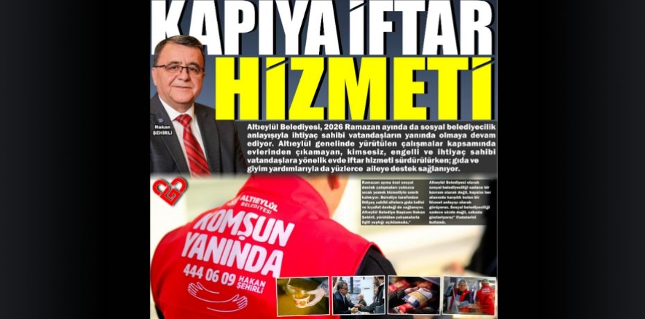 KAPIYA İFTAR HİZMETİ