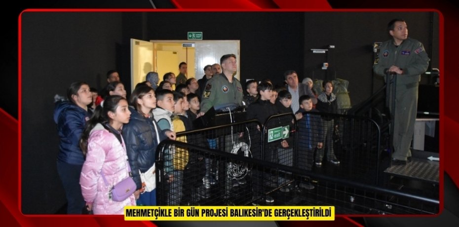 "Mehmetçikle Bir Gün Projesi" Balıkesir'de gerçekleştirildi.